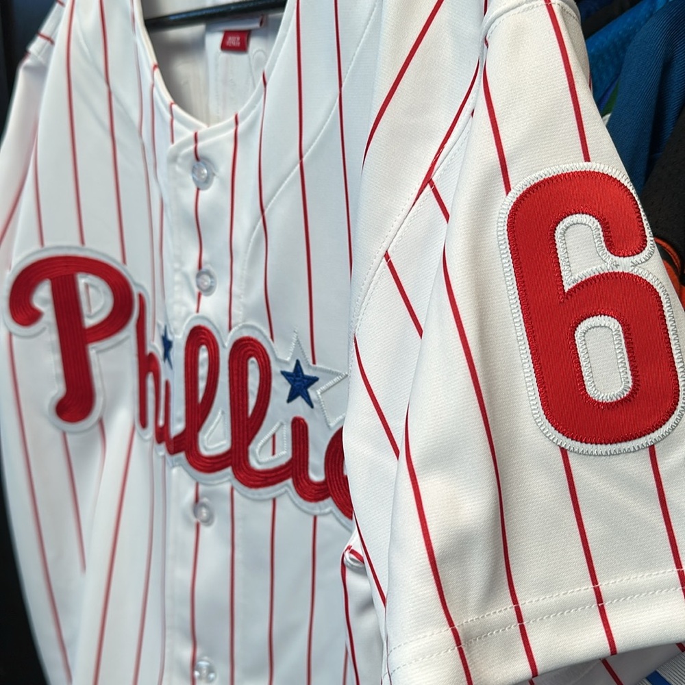 Ryan Howard Philadelphia Phillies Mitchell & Ness Authentic Jersey - White - Picture 5 of 6